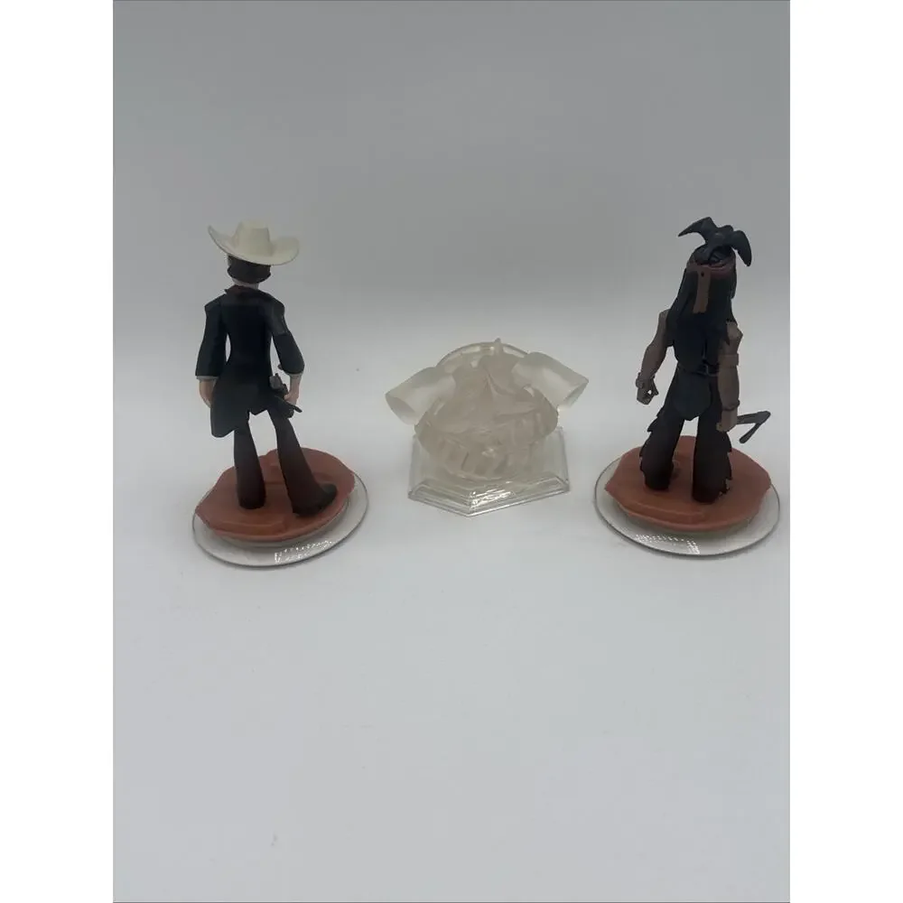 Disney Infinity The Lone Ranger and Tonto Figures and Crystal Playset